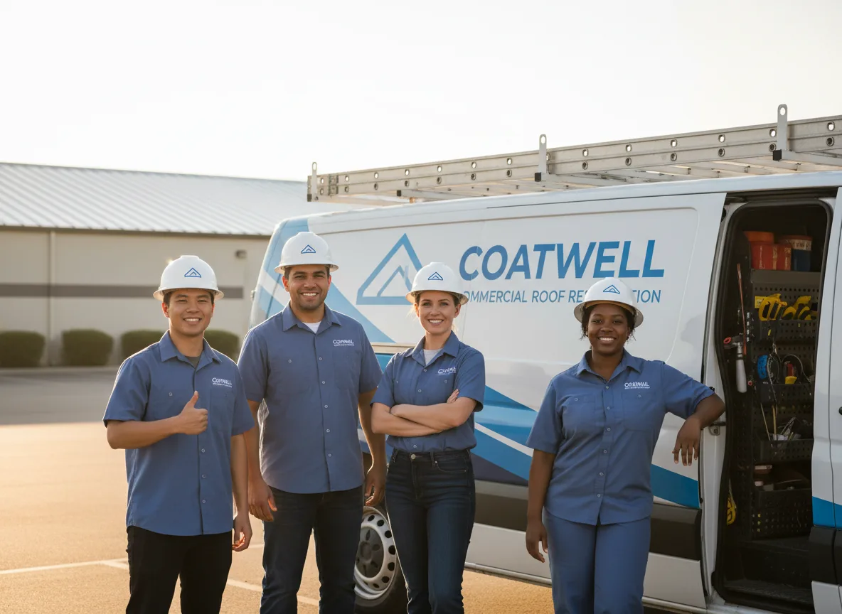 Commercial roof coating company in Wenona, IL